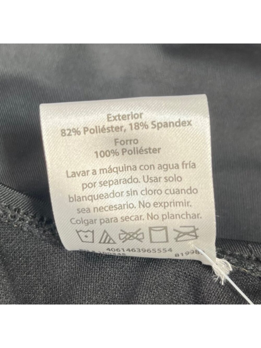 Serra One Piece Swimsuit Womens Large Black New Racerback - Picture 7 of 9